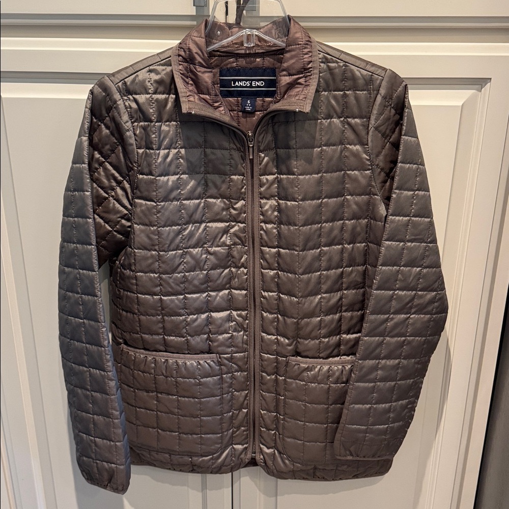 Lands End packable coat S